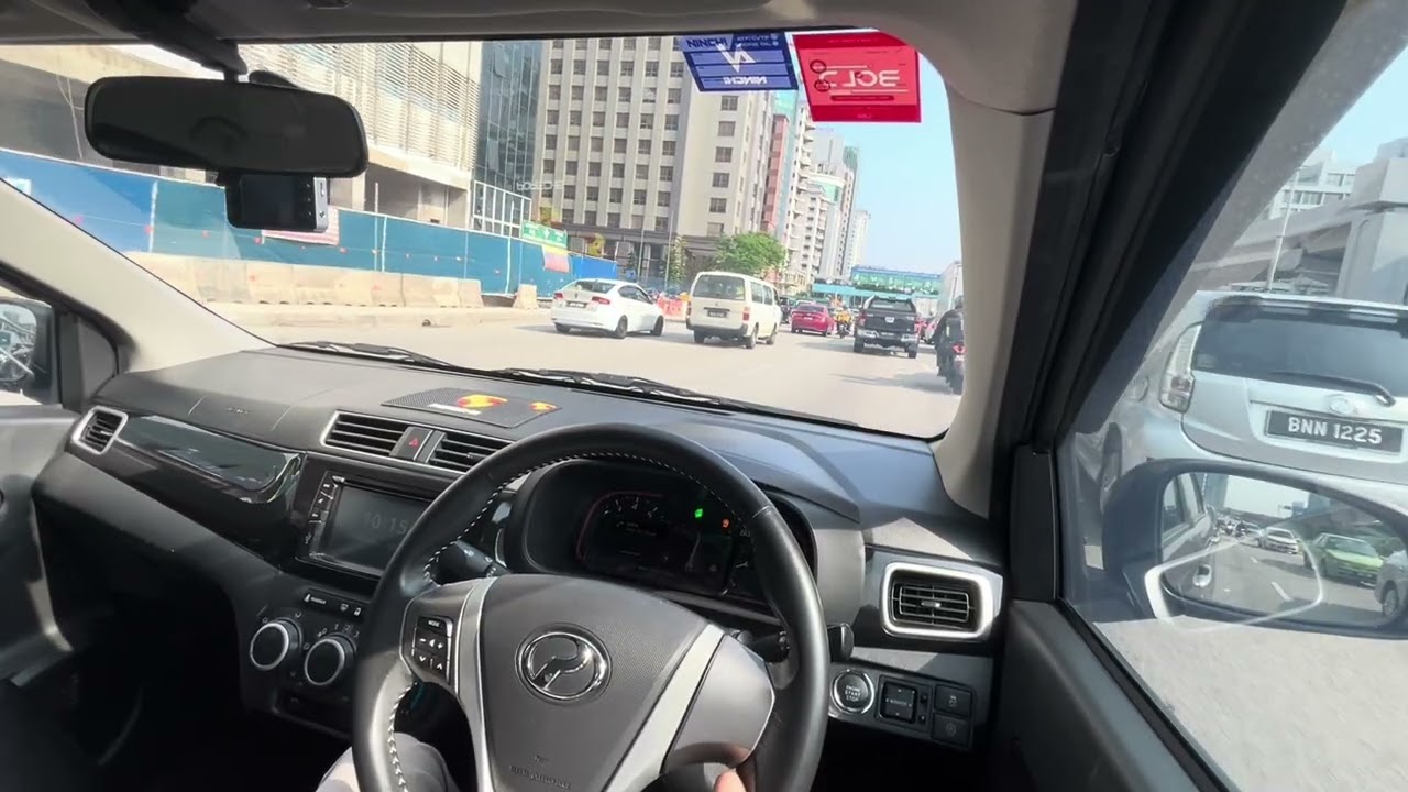 POV Drive - Morning Heavy Traffic @ Jln Tun Razak