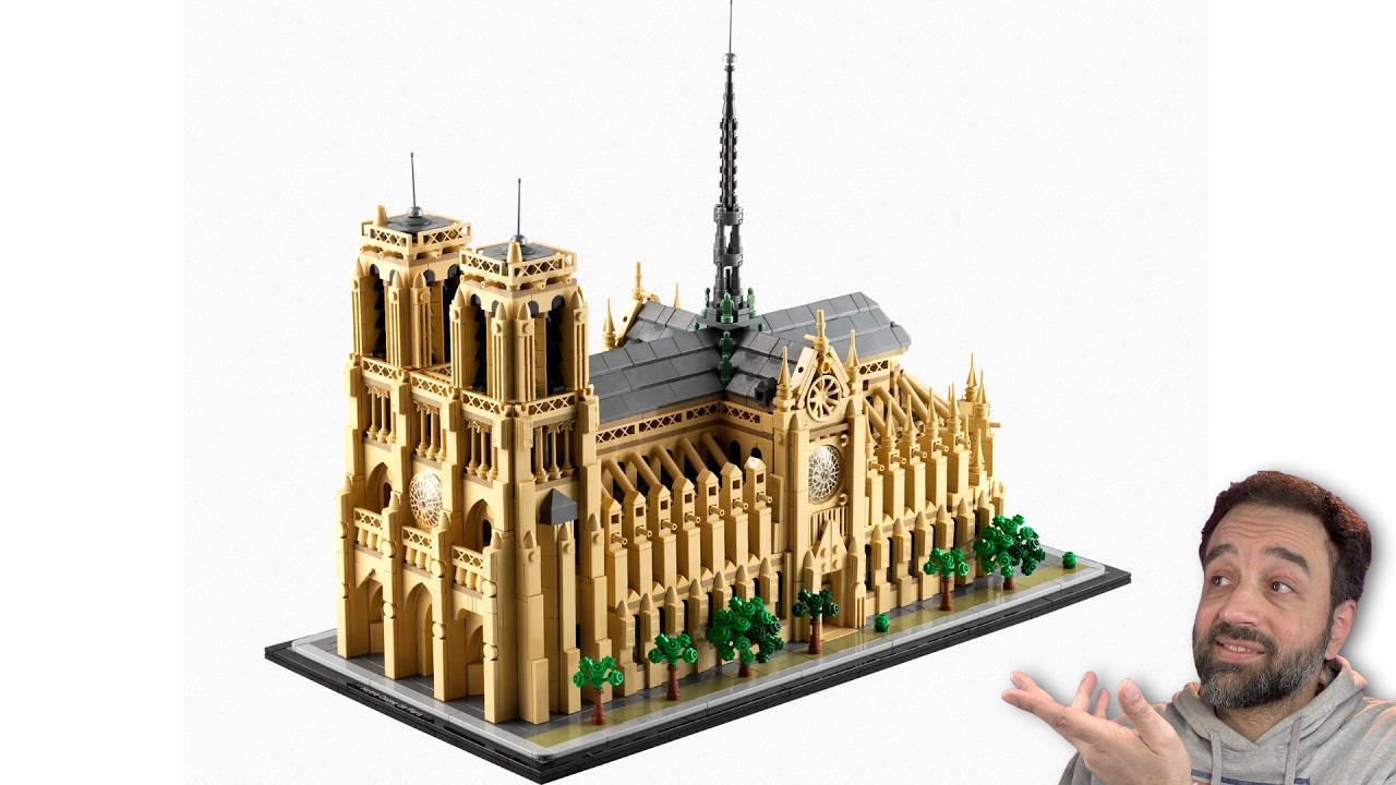 Официальная презентация и отзывы о наборе LEGO Architecture Notre Dame 21061! Великолепное возвра...