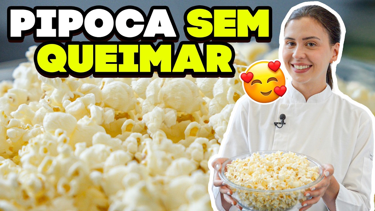 🔥 Pipoca Perfeita e Crocante: O Segredo que Ningu&eacute;m Te Conta! 🍿