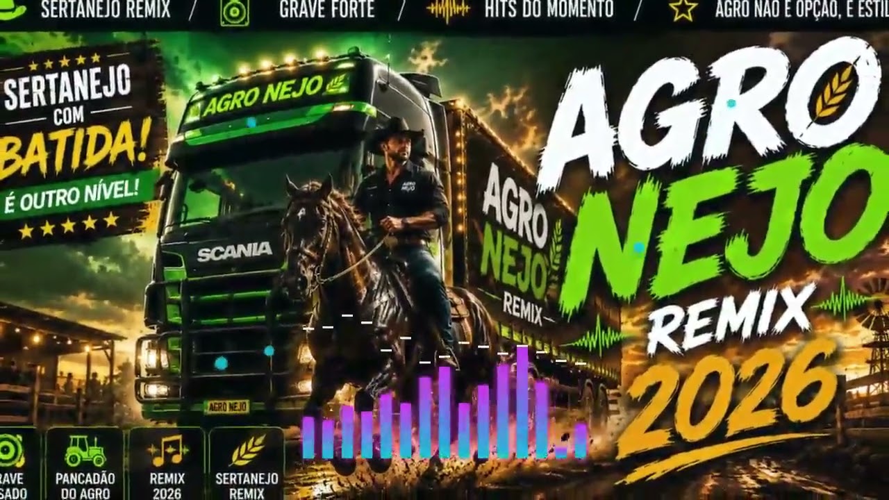 AGRONEJO 2026 🎶 Sertanejo Remix Mais Tocadas | Pancad&atilde;o do Agro e Hits Virais