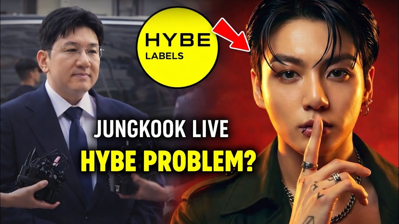 Jungkook Suddenly Turns Serious During Live — Fans Fear There May Be a Conflict with HYBE