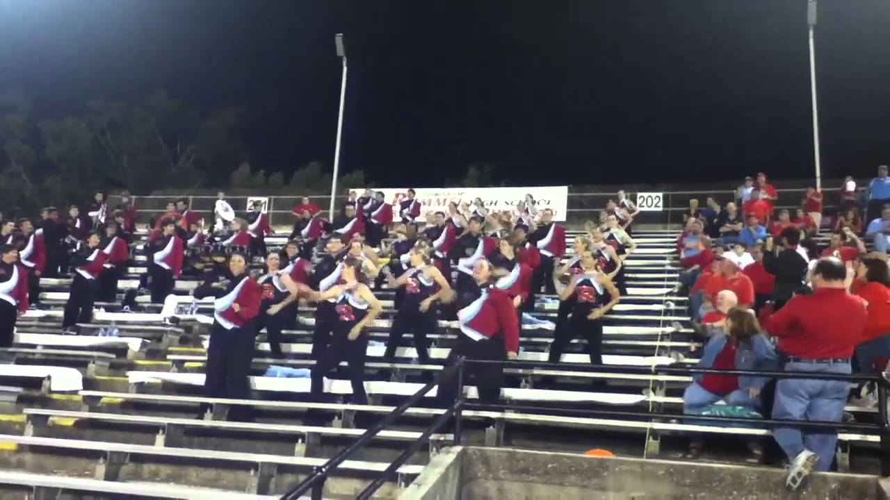 Rummel Raider Band Members Do Helicopter