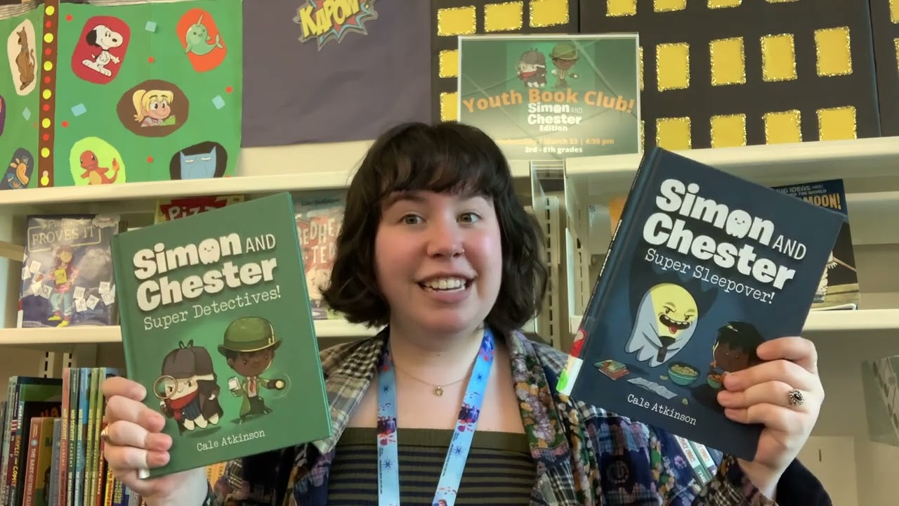Book Talk: Simon & Chester Graphic-Novel Series
