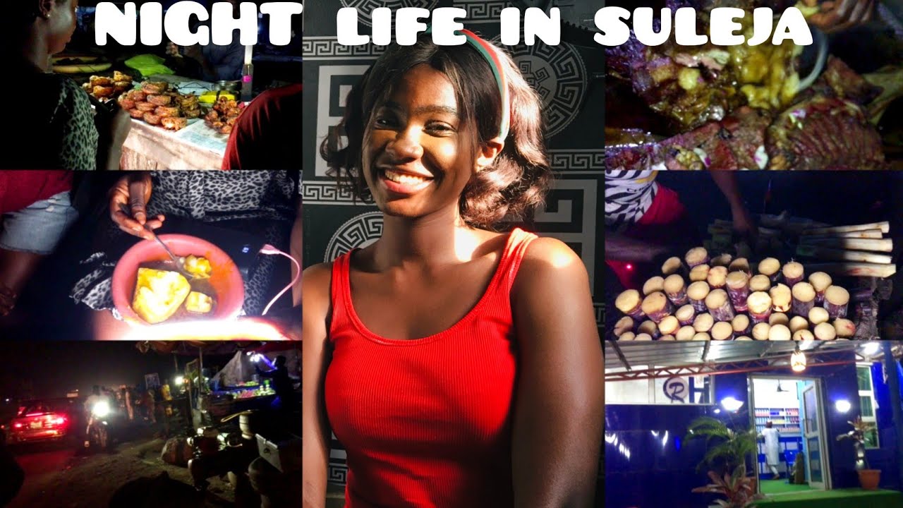 NIGHT LIFE IN SULEJA NIGER STATE EATING STREET FOOD