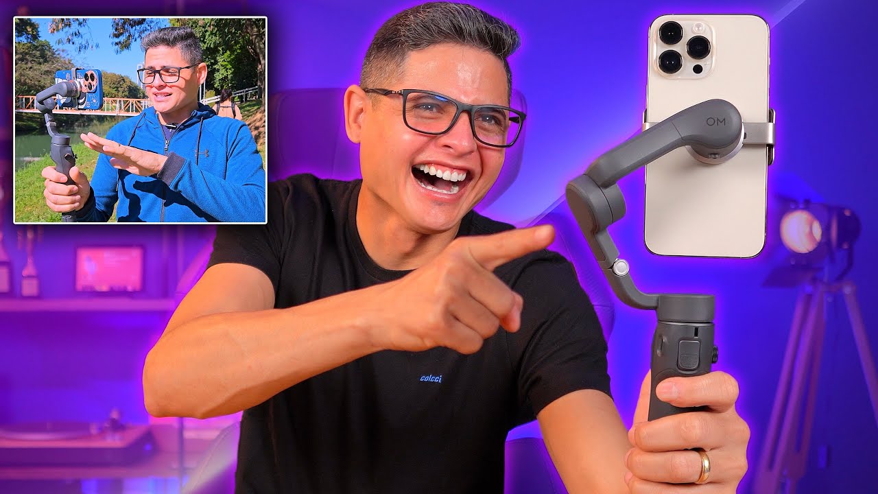 COMPREI o DJI Osmo Mobile 6 e testei com o iPhone 14 Pro Max, Xiaomi POCO X5 e Redmi Note 12