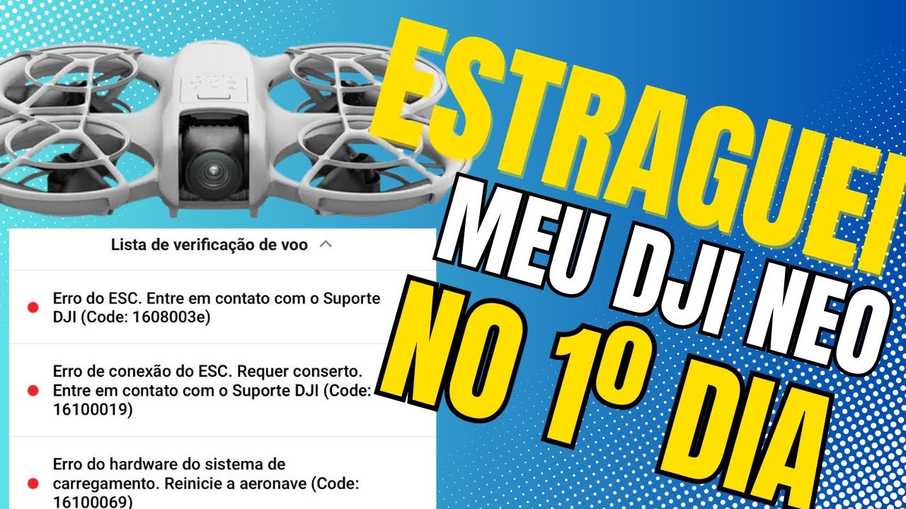 DJI REPARO OFICIAL - MANUTENÇÃO E EXPERIÊNCIA COMPLETA