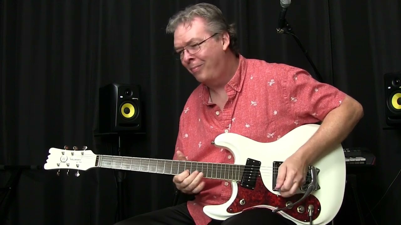 TOWN WITHOUT PITY cover with my HALLMARK guitar