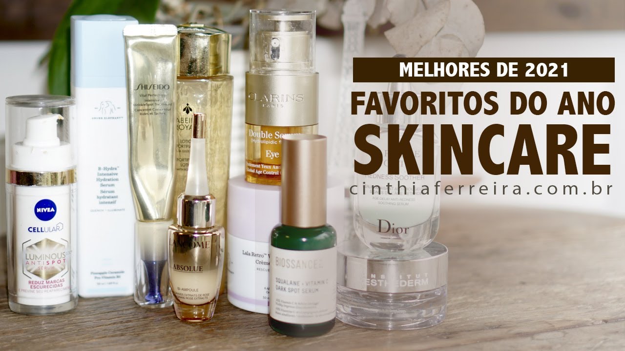 Favoritos de 2021 | Top 10 Skincare importado