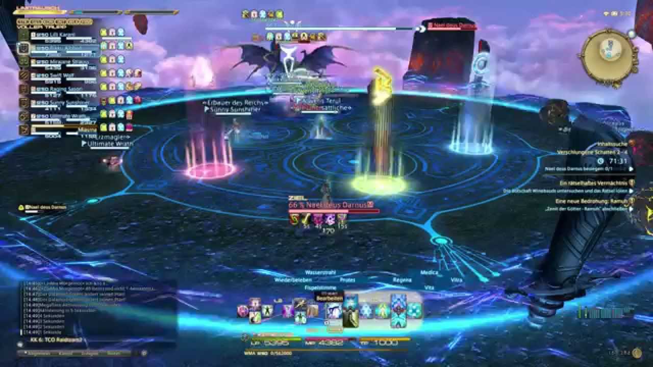 Final Fantasy XIV: Verschlungene Schatten von Bahamut 2-4 (T9) - Nael deus Darnus (WMA/Gamepad)