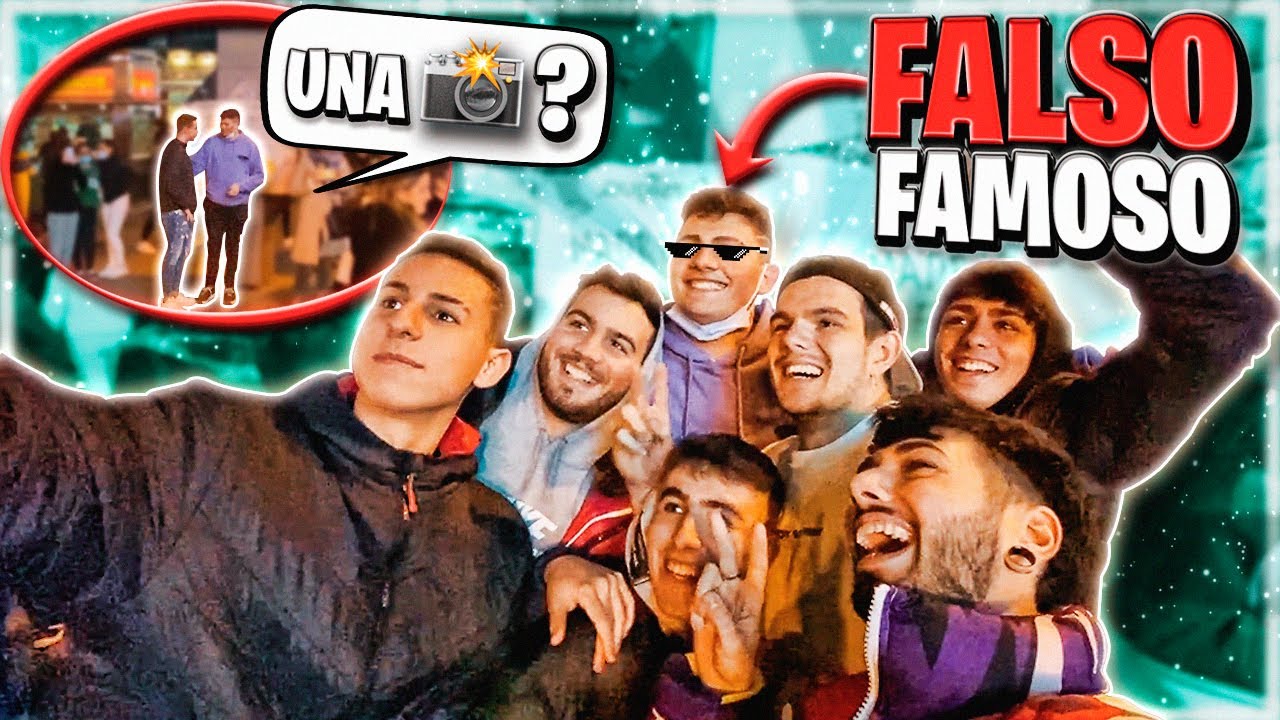 FINGIMOS que NUESTRO AMIGO es FAMOSO!! 👨🏻‍🎤😂 *Le Piden Fotos por la Calle* 📸