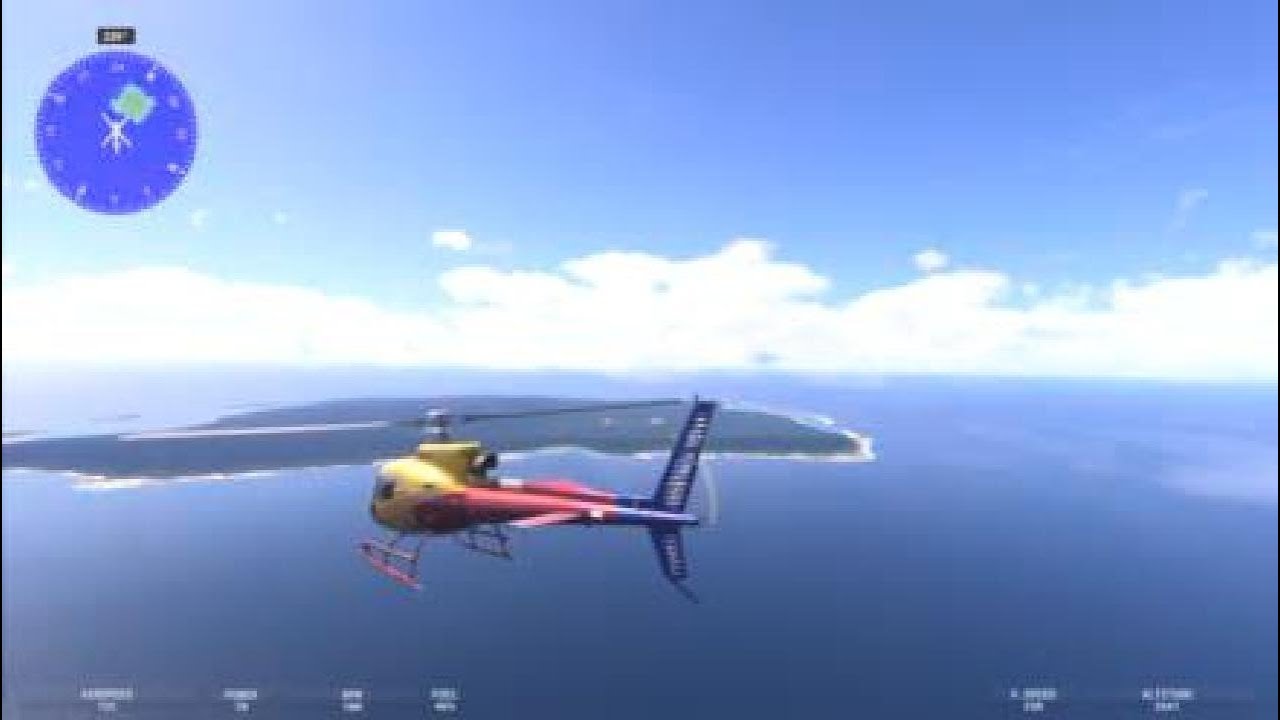 Microsoft Flight Simulator 2024 (PS5). Me la juego yendo a Sentinel del Norte. 🧌🧌🧌 🚁