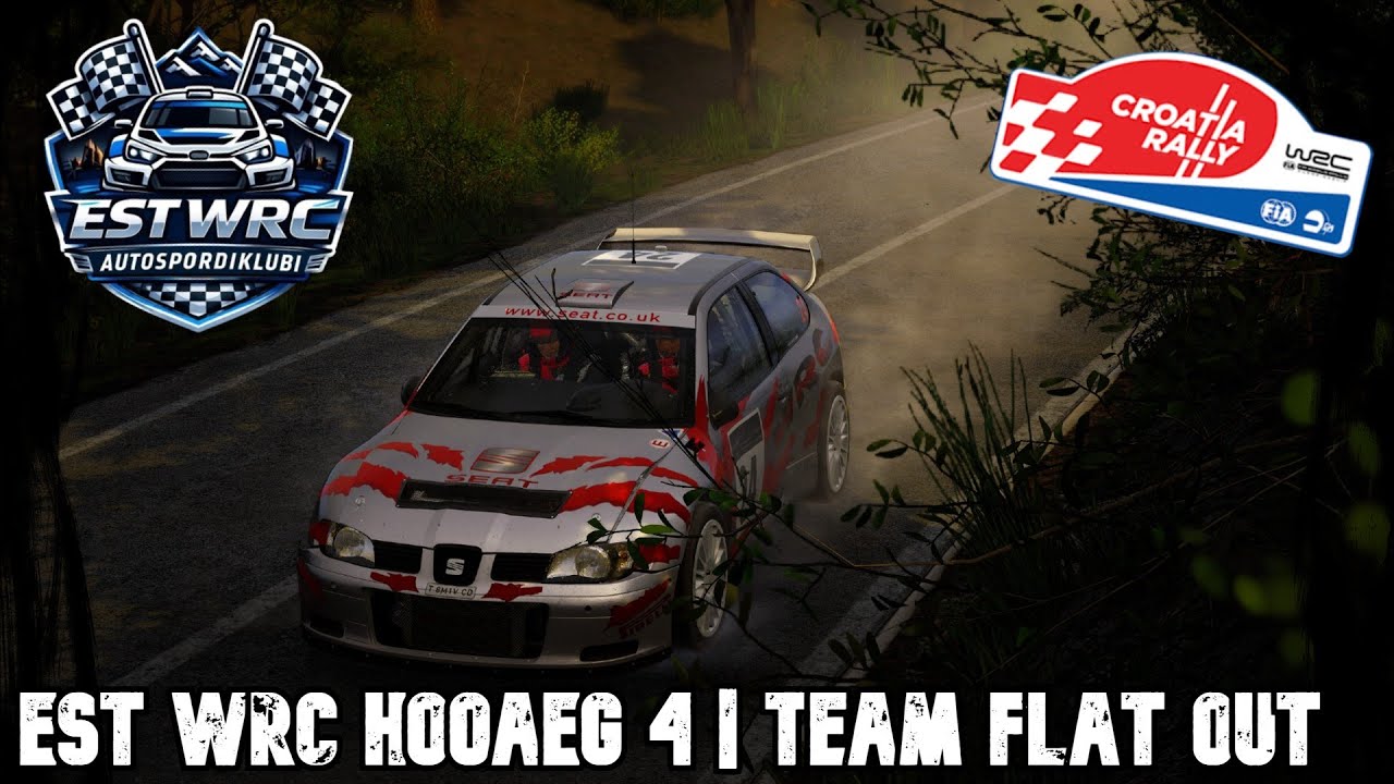 EST WRC Hooaeg 4 | 5. etapp - Horvaatia | Team Flat Out