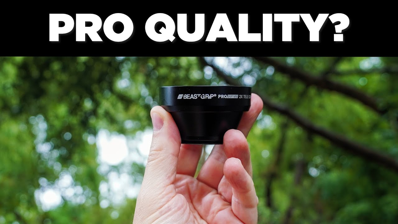 Beastgrip PRO SERIES 2X Tele Lens for iPhone | Review + Footage