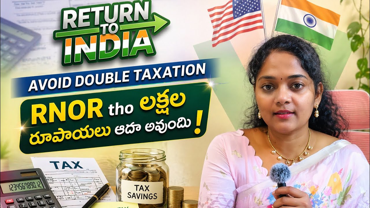 Returning NRIs? RNOR status ni miss ayithe lakhs loss avutaru!&rdquo; 💰  #returntoindia #nris 