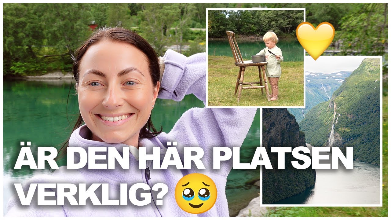 ÅKER IGENOM GEIRANGER, TROLLSTIGEN & ATLANTHAVSVÄGEN! HITTAR MAGISK PLATS! NORGE VLOGG 2