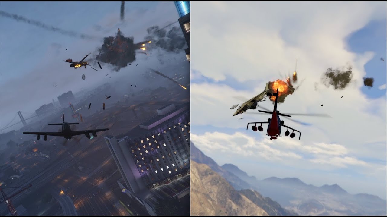 Cleansing the sky of griefers in GTA Online Ft. @furnsauce