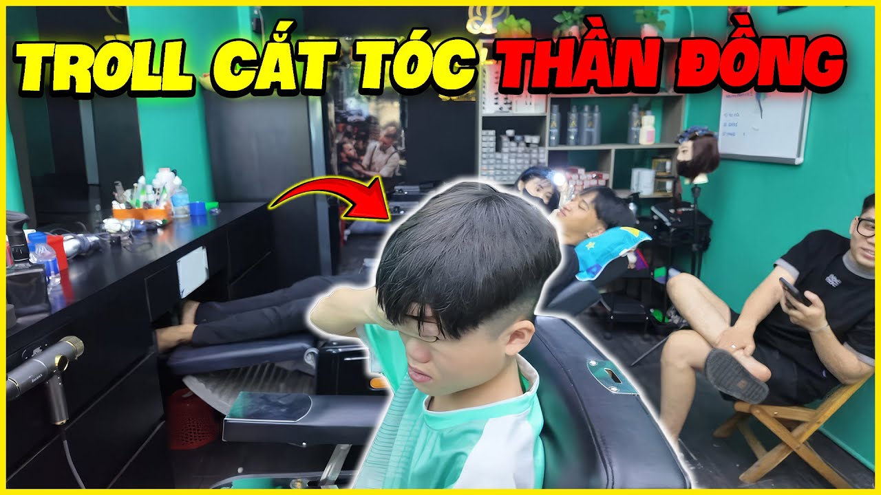 LMC Troll Cắt Tóc Thần Đồng !!!