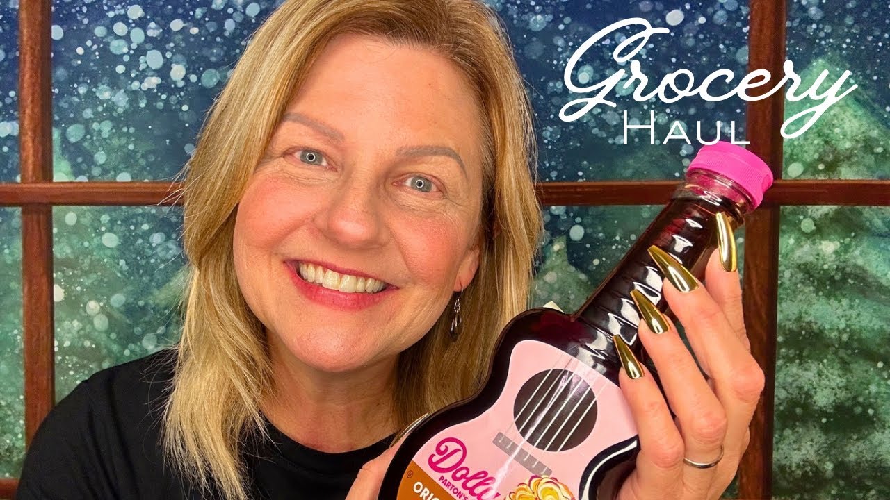 ASMR | November Grocery Haul featuring Tingly Treats & Tapping on Items with Gold Tone Nails! 😍✨⭐