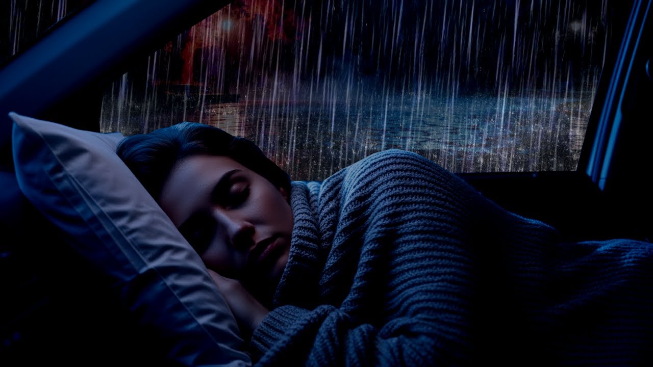 Car Rain Sounds at Night for Souls That Are Tired but Still Holding On