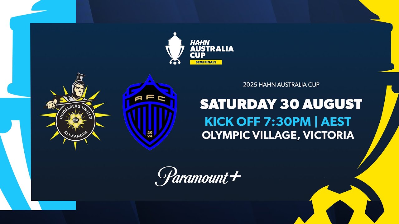 Heidelberg United v Auckland FC | Hahn Australia Cup 2025 | Semi Final