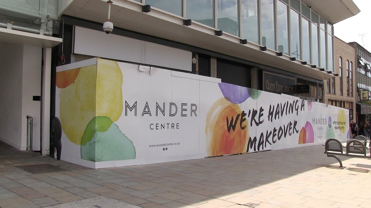 Mander Centre Makeover -  Latest