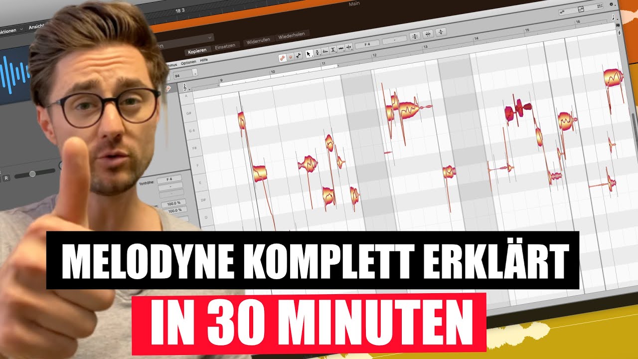 Melodyne 5 einstellen wie die Profis - erkl&auml;rt in 30 Minuten! Tutorial deutsch | abmischen-lernen.de
