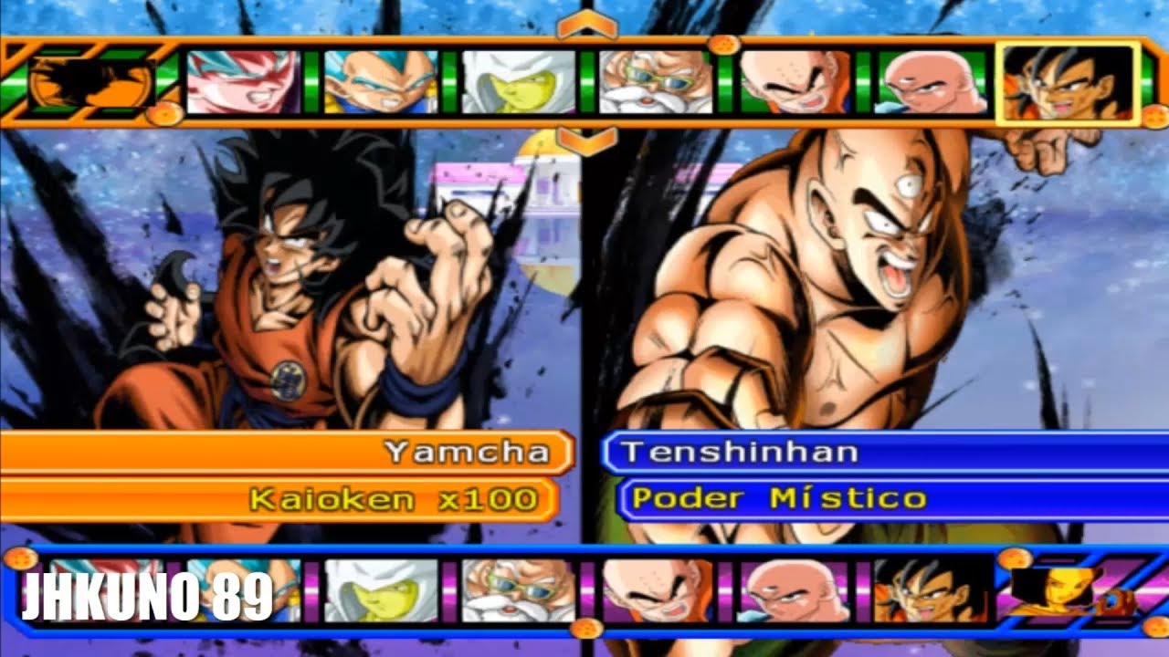 *enseño roster nueva ISO* YAMCHA KAIOKEN X100 TEAM vs TENSHINHAN MISTICO TEAM | DBZ BT3