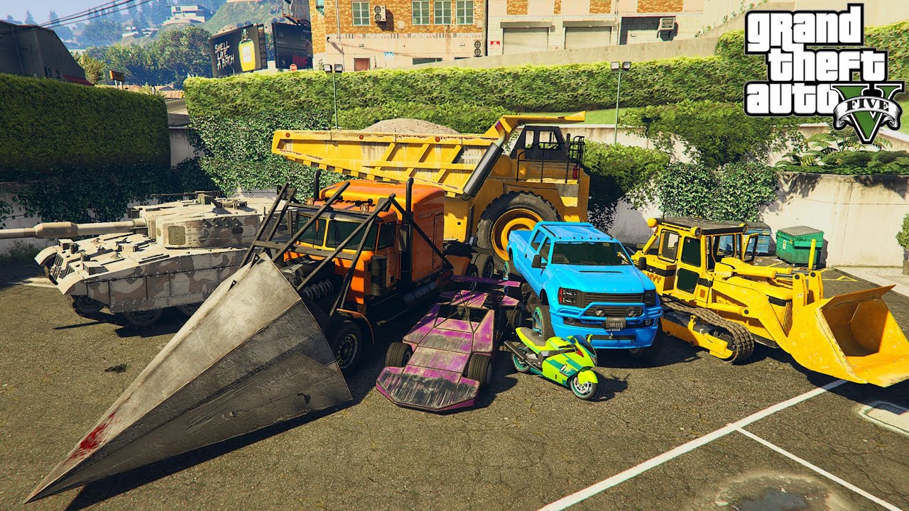 مکان مخفی ماشین های کمیاب در جی تی ای وی | GTA 5