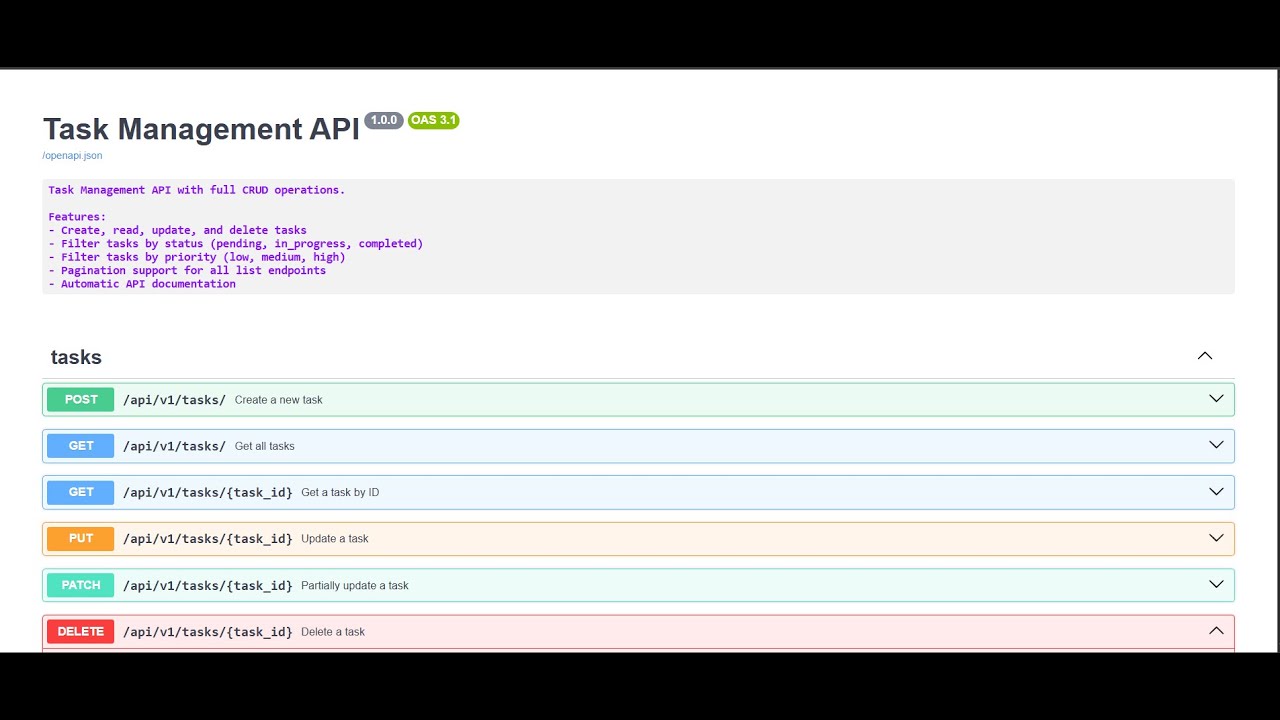 Building a Production-Ready Task Management API with FastAPI & SQLModel | Full Tutorial