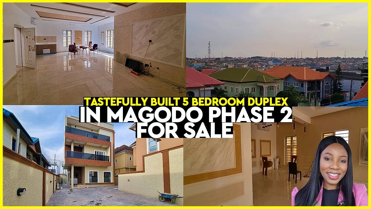 HOUSE FOR SALE IN LAGOS NIGERIA | 5 BEDROOM HOUSE FOR SALE IN MAGODO GRA PHASE 2  | MAINLAND LAGOS