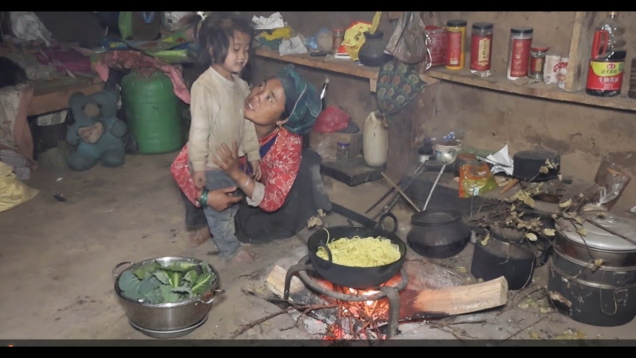 Family love in village || Nepali village