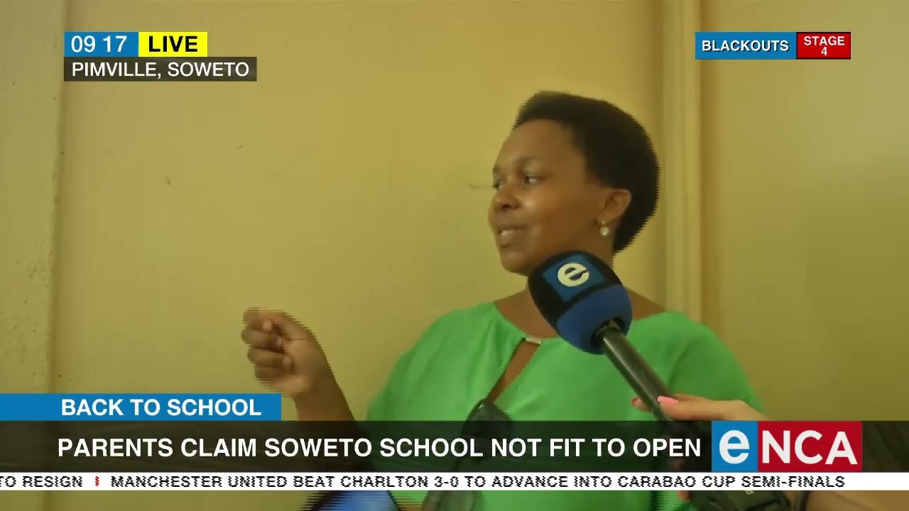 Parents claim Soweto school not fit to open