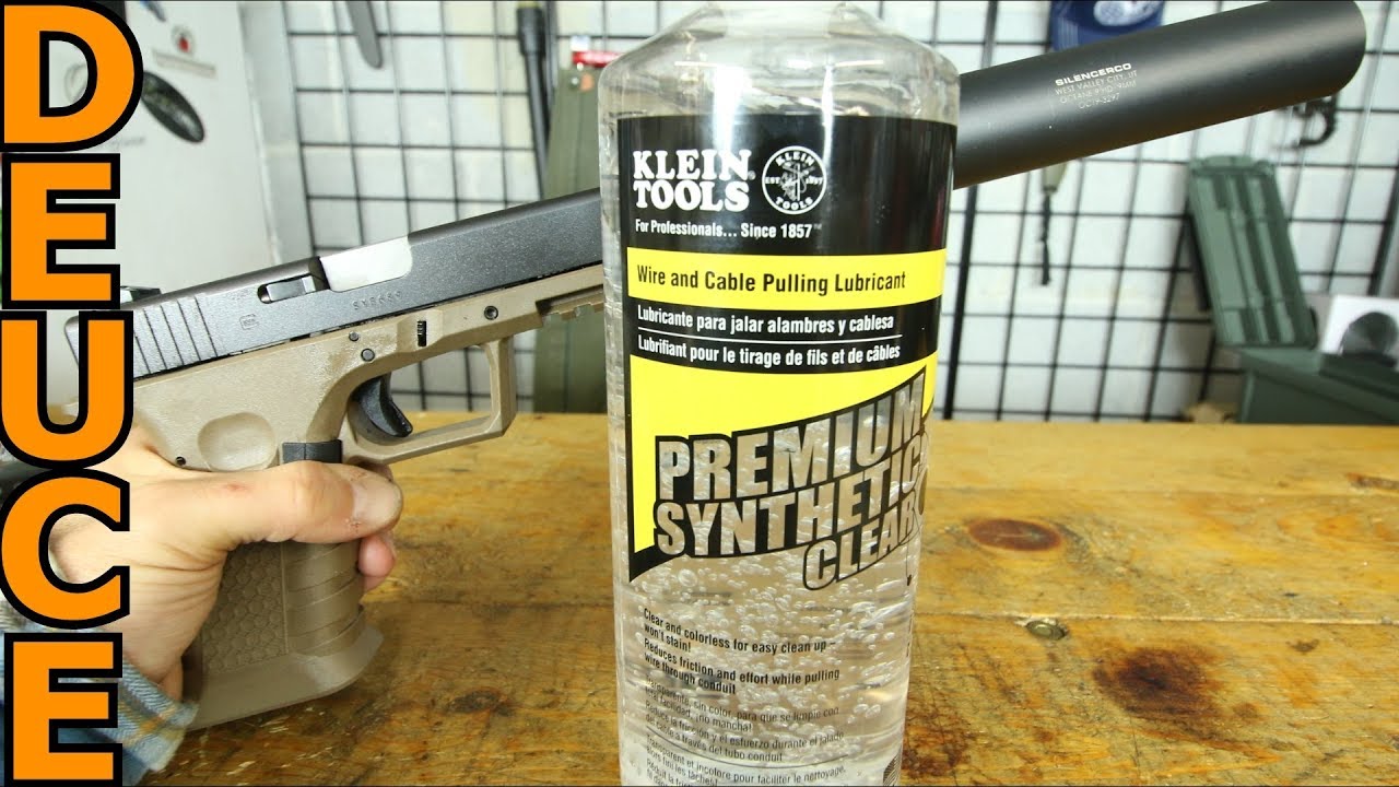 Quieter Suppressor Using Wire Pulling Gel