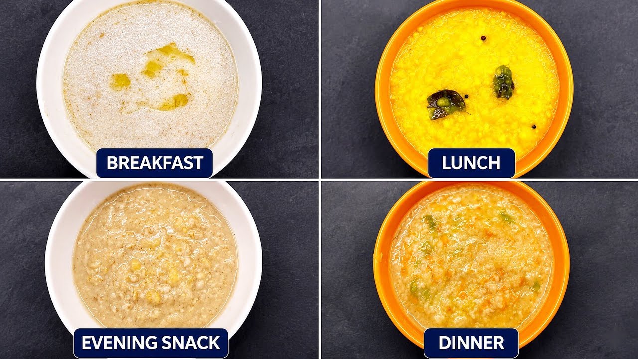 Baby Food Recipes For 7 M To 15 Months | Baby Food Chart | Weight Gain Recipe | Healthy Food Bites