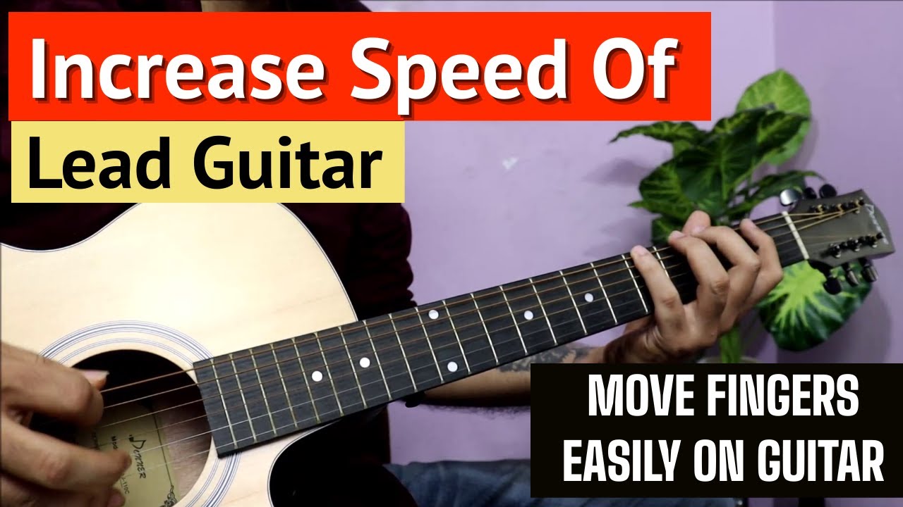 Increase Lead Guitar Speed In a DAY - Play SUPER FAST Lead Guitar