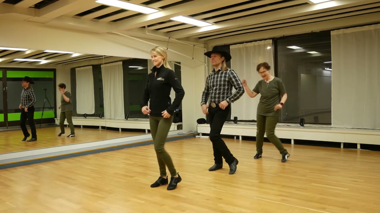 Angel Two Step rivitanssi/line dance, musiikkiin s