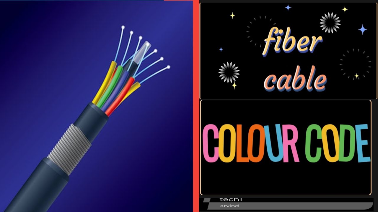 Fiber Cable Colour Code || Fiber Colour Code || @tech1arvind