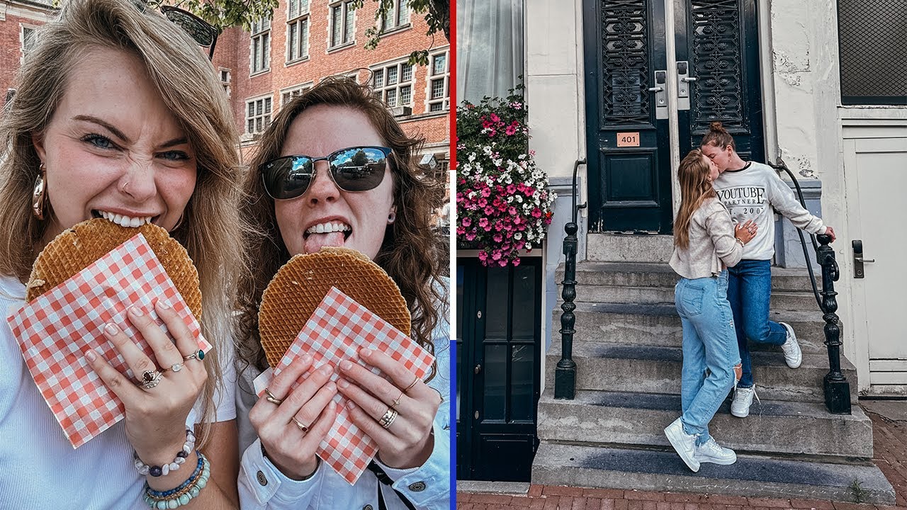 DELICIOUS Dutch Delights: Join Our Amsterdam Adventure! - Vlog - Hailee And Kendra