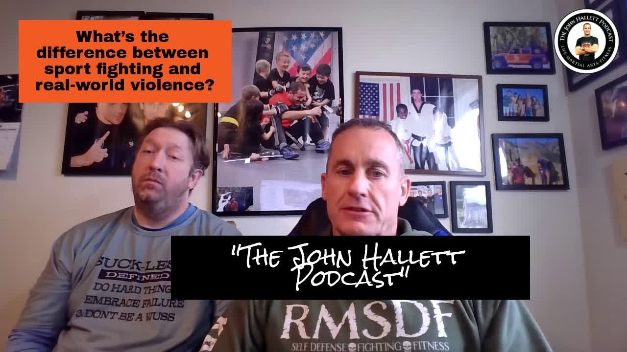 What’s the difference between sport fighting and real-world violence?