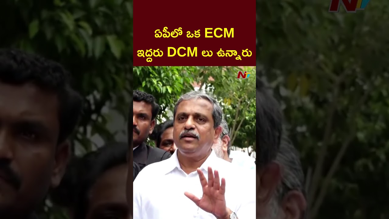 Sajjala Ramakrishna Reddy Satires On CM Chandrababu | NTV Telugu