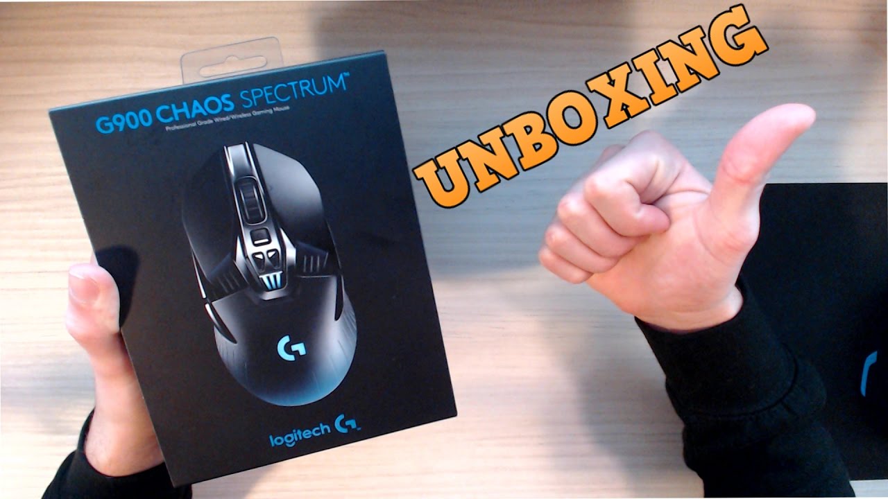Logitech G900 UNBOXING - Geriausia ką gali pasiūlyti Logitech!