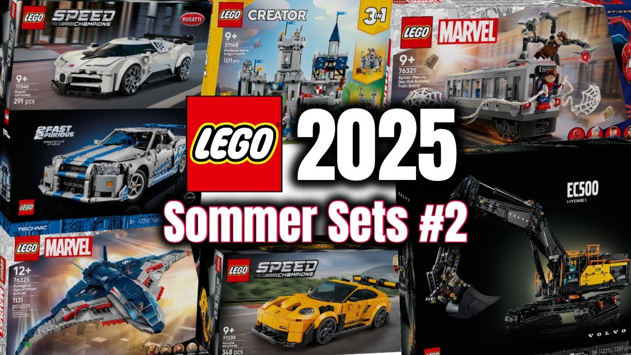 Teil 2 zur riesigen Set Welle: LEGO Sommer 2025 Neuheiten Bilder!