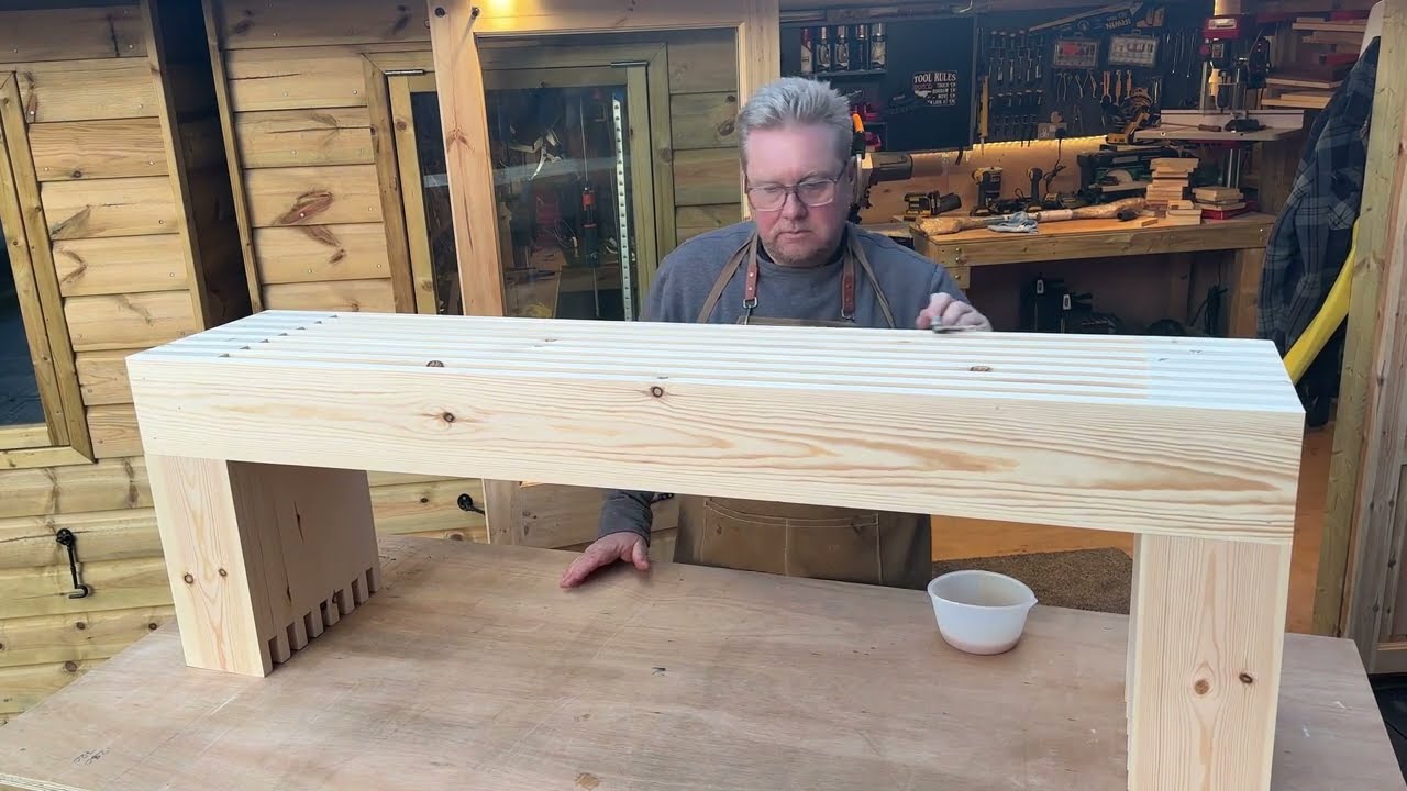 A Step By Step Way On How To Make A Easy Wooden Bench