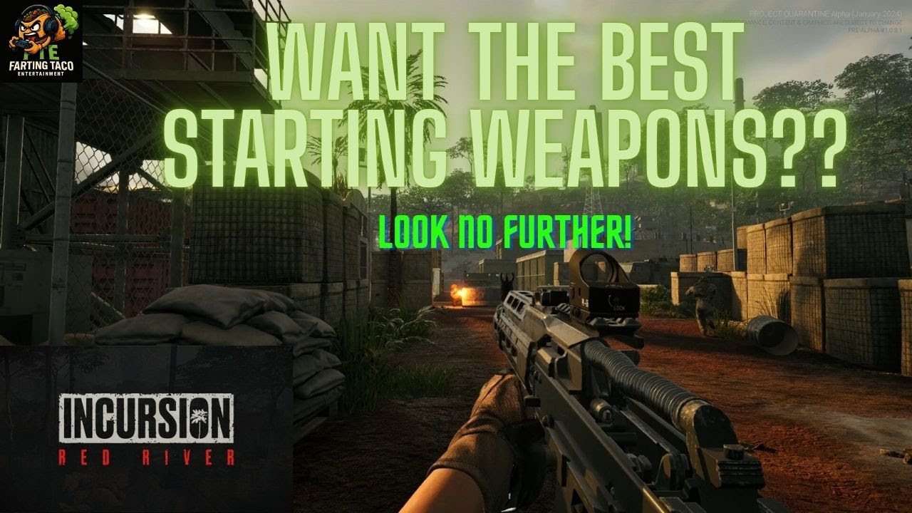 Want To Make The BEST Starting Weapons in INCURSION: Red River?!