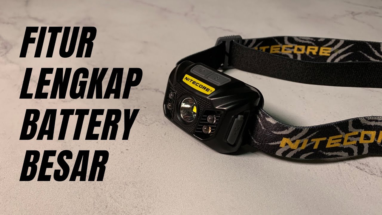 Review Nitecore NU32 Indonesia - Headlamp Fitur Terbaik