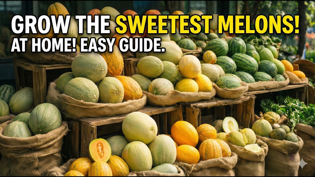 The Sweetest Secret: How to Grow Grocery-Store-Defying Melons 🍈