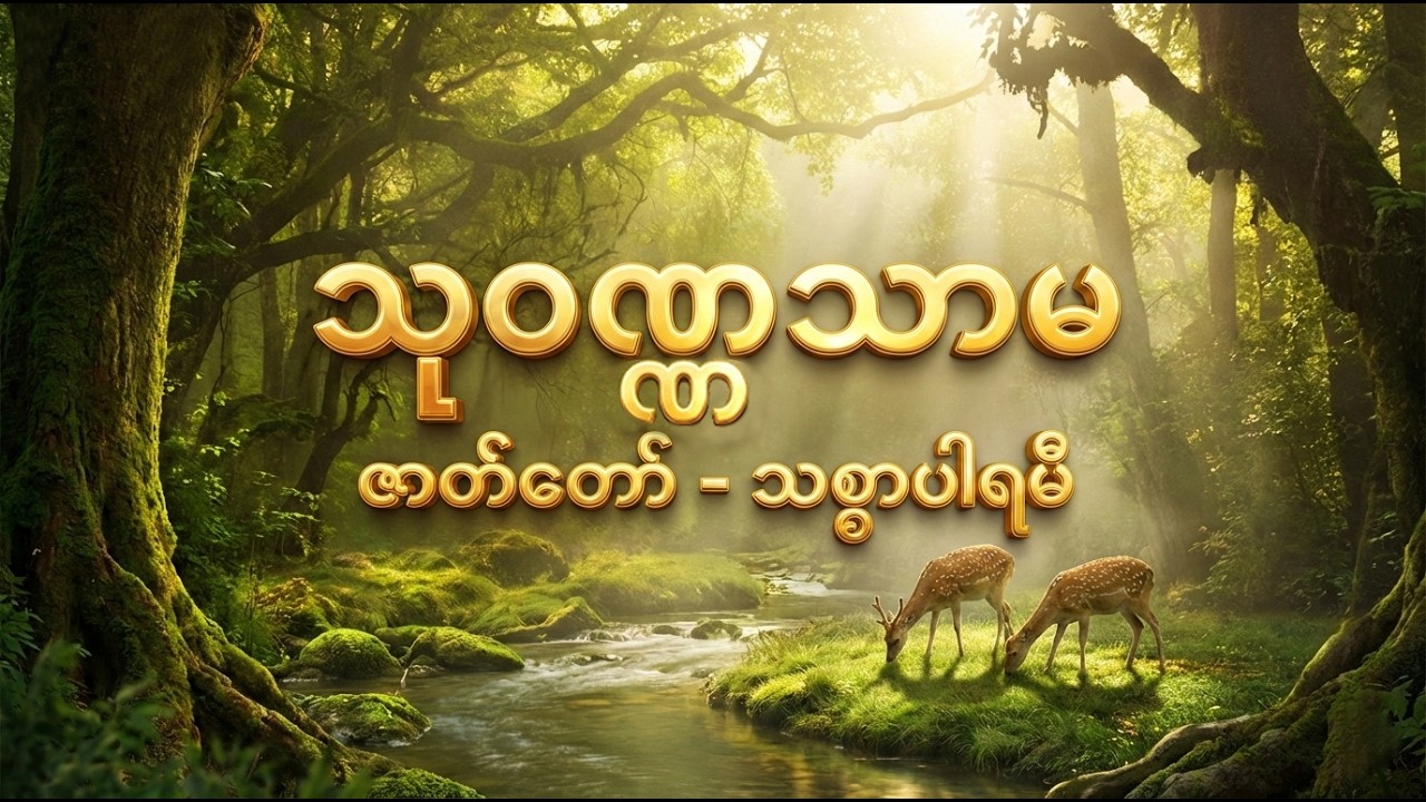 သုဝဏ္ဏသာမ (အပိုင်း ၁)