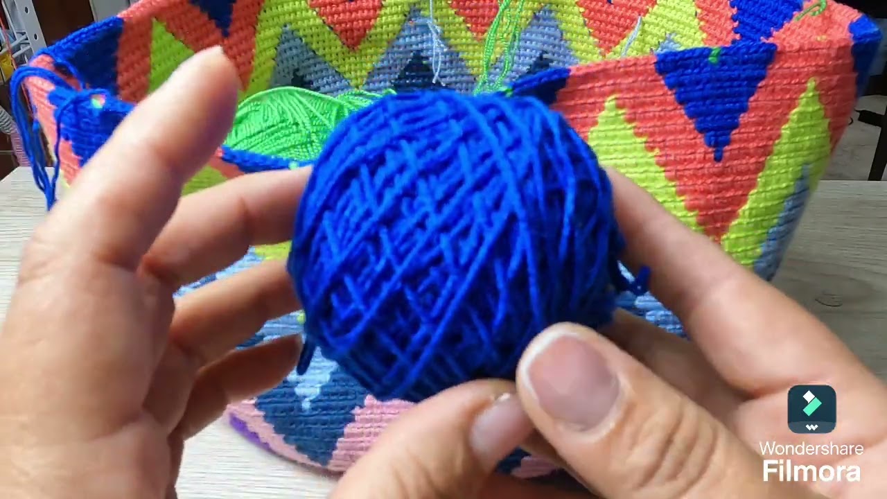 como subir cuerpo de mochila zig zag #crochet #arte #artesanal