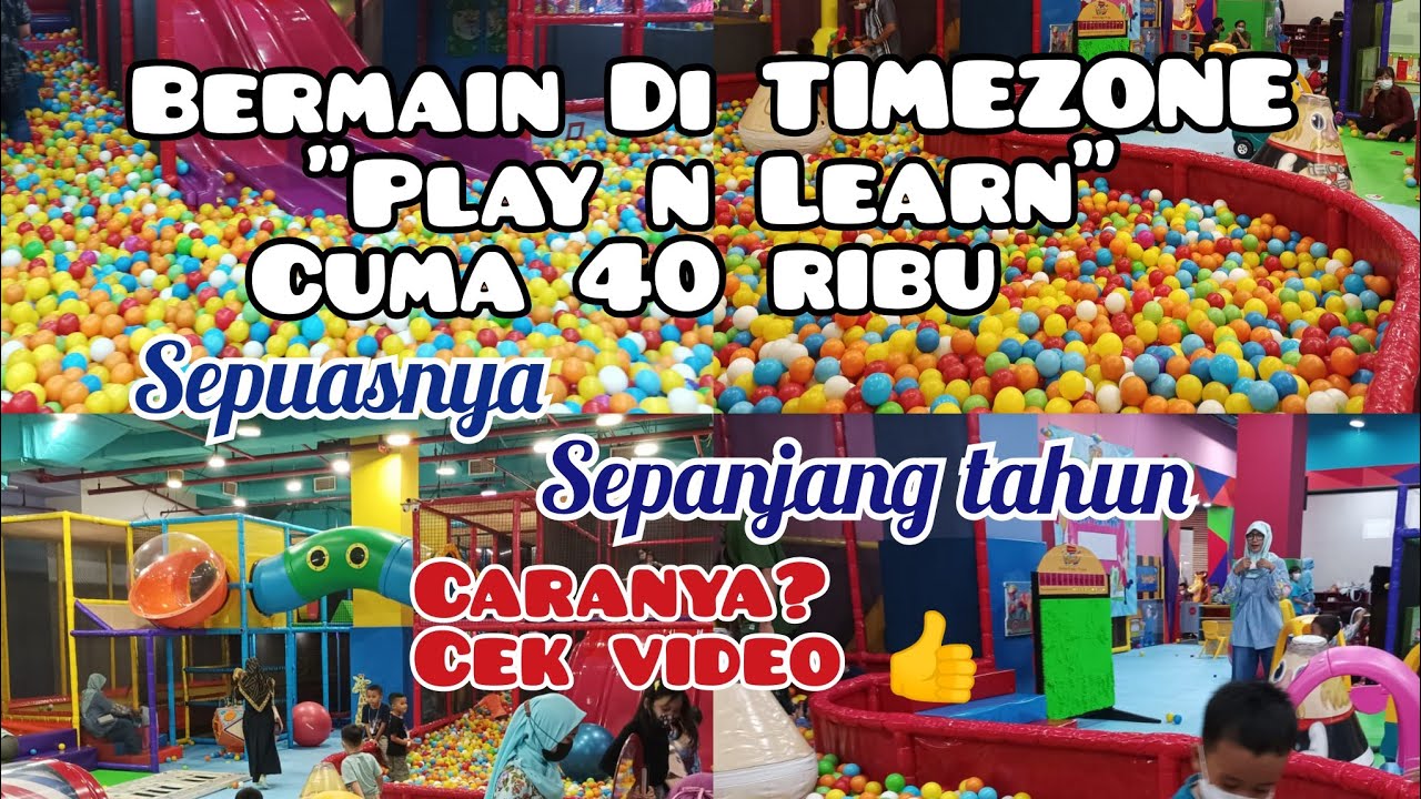 TIMEZONE Plaza Ambarukmo (AMPLAZ) JOGJA, bermain sepuasnya cuma 40 ribu