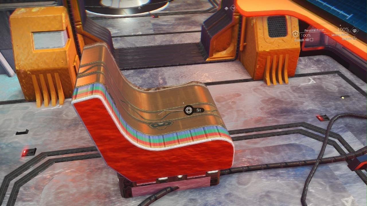 No Man's Sky_2025 Voyagers update seat phasing Glitch. @HelloGamesTube
